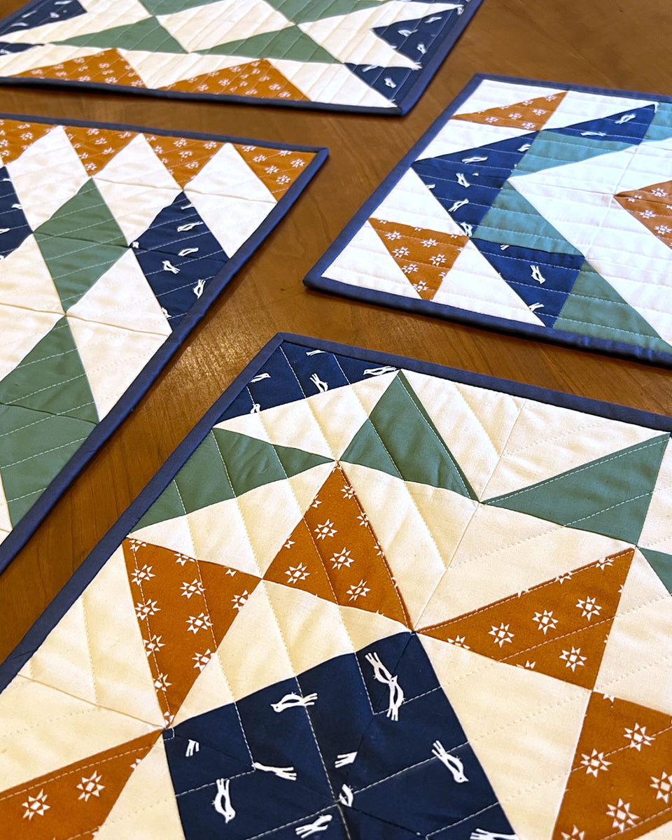 Playful Placemats Cedar Quilt Co.