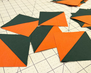 8-at-a-time Half Square Triangles